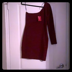 Red Guess dress